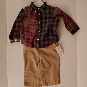 NWT: Ralph Lauren 2 piece set